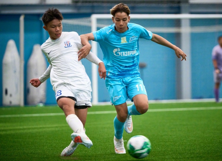 上海申花U14赴俄回访 奏响中俄体育交流二重奏